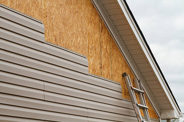 Professional Wood Siding technician working in Westwood, NJ